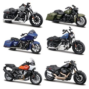 HARLEY DAVIDSON　バイクのミニチュア【Maisto　1:18　ハーレーダビッドソン　6種アソート】シリーズ43