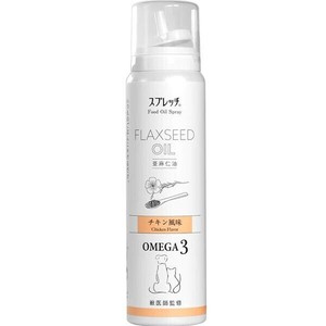 [株式会社ルミカ]スプレッチMINI　犬猫用アマニ油　チキン風味60ml