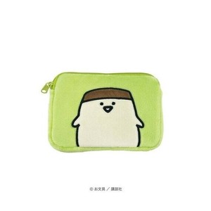 お文具といっしょ ミニティッシュポーチ(プリン)