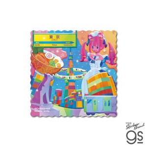 SO TOKYO ダイカットステッカー 03 ちばしげ イラスト 東京 旅行 お土産 お洒落 gs 公式グッズ TKY009