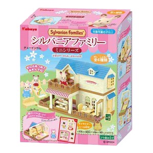 【お菓子】『シルバニアファミリー ミニシリーズ　1箱上代￥500×8個入』　〜食玩・チューインガム〜