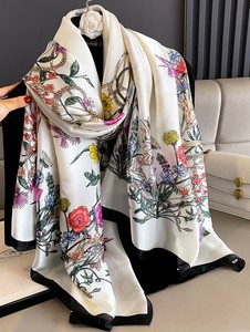 披肩 披肩 花朵 2颜色