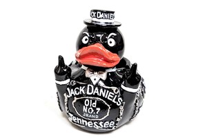 【レジンダック　ジャックダニエル】JACK DANIELSのアヒル