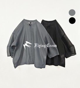 Button Shirt/Blouse Stand-up Collar