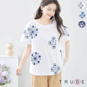 T-shirt Floral Pattern Cotton [2025 NEW]