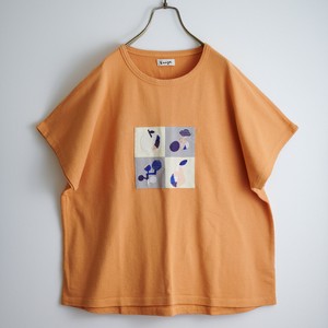 ハッピープライス！【パッチワーク刺繍ドルマンTシャツ】