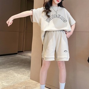 Tシャツ ショートパンツ 2点セット 半袖 無地 ゆったり 快適 女の子 ファッション MBQ1530