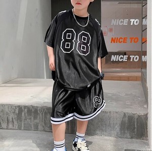 Tシャツ ショートパンツ 2点セット 半袖 無地 ゆったり 快適 男の子 ファッション MBQ1531