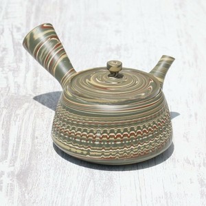 常滑烧 日式茶壶 网眼