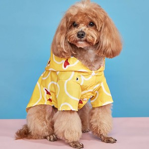 ペット服  レインコート フード付き  花柄 可愛い   犬用 猫用  ペット用品    DYLA762