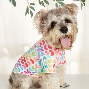 ペット服  シャツ   花柄  犬用 猫用  快適 通気性 ペット用品   DYLB770