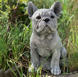 犬 樹脂 ガーデンアクセサリー MBQ1604