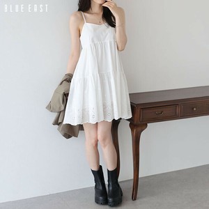 2025年新商品 洋装/连衣裙 女士 棉 长衫 蕾丝