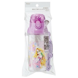 Disney Water Bottle Rapunzel Skater Dishwasher Safe Clear