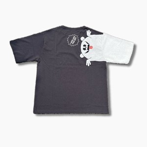 食べちゃうぞ⁉ 袖刺繍 オバケTシャツ ゆるだぼ ドーン！とオバケ登場 レディース メンズ