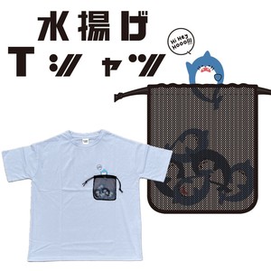 T-shirt Ladies fashion Shark Pocket Men's