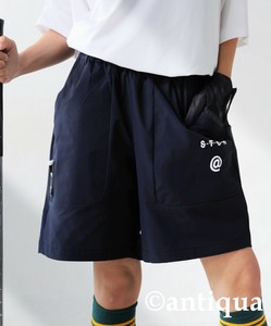 [antiqua] Knee-Length Pant Ladies fashion Unisex Men's