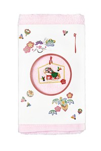 Hand Towel Chinese Zodiac Pink Noon Face