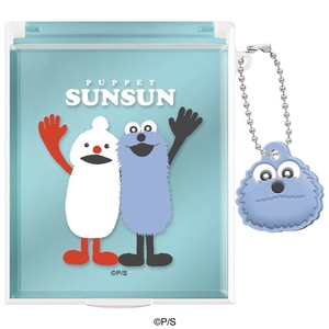 ■2025SS　先行予約■　PUPPET SUNSUN　マスコット付きMサイズミラー　仲良し