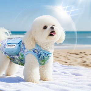 服 ベスト 犬用  花柄 夏 凉感  ペット用品   MBQ1674