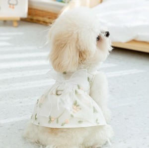 服 ワンピース 犬用 花柄 夏 ペット用品  MBQ1702