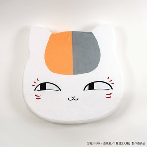 夏目友人帳 ニャンコ先生 ダイカット 座布団 30cm×30cm 4.5cm厚