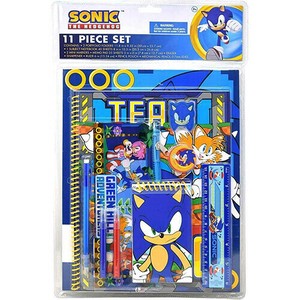 ソニック ステーショナリーセット 11アイテム