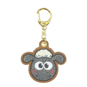 【8月下旬入荷予定】Cuteショーン　相良刺繍フェルトキーホルダー　ショーン（にっこり）