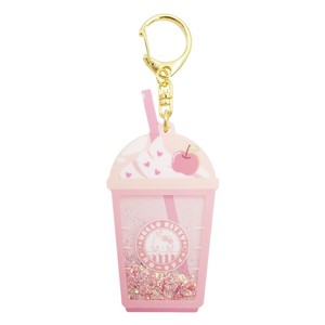【9月下旬入荷予定】サンリオキャラクターズ　カフェドリンク　リキッドキーホルダー　ハローキティ