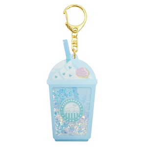 【9月下旬入荷予定】サンリオキャラクターズ　カフェドリンク　リキッドキーホルダーシナモロール
