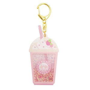 【9月下旬入荷予定】サンリオキャラクターズ　カフェドリンク　リキッドキーホルダー　マイメロディ