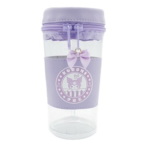 Pen Case Pouch Sanrio Characters KUROMI Clear [Expected Late September]