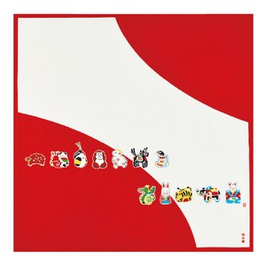 便当包巾 滨文様 风吕敷 50cm 日本制造