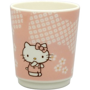 ハロキティー　湯呑（桜）