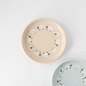 Mino ware Main Plate Beige Western Tableware 17cm Made in Japan
