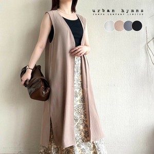 Vest/Gilet Long Gilet Georgette