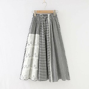 裙子 新商品 裙子 格子图案