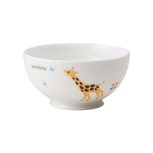 NIKKO(ニッコー) accototo(アッコトト) 子供食器 10cm ライスボール キリン 8200G-3560