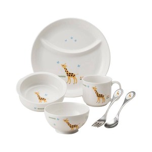 NIKKO(ニッコー) accototo(アッコトト) 子供食器 キリン にこにこセット 8200G-KS041N