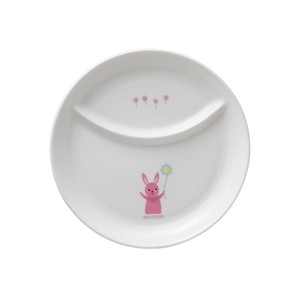 NIKKO(ニッコー) accototo(アッコトト) 子供食器 ひとりごはん皿 20.5cm ウサギ 8200R-4932