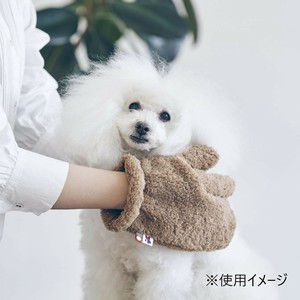 ハートウエル ドッグ敏感肌向け ミトン ブラウン 13792947
