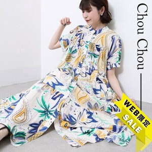 【SALE】カラフル柄ワンピース　2025SS新作　 chouchou東京