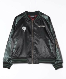 エヴァンゲリオン 第4の使徒 スカジャン(L)　アウター レディース　メンズ