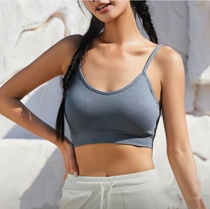 ベスト  美背  胸パッド付き 無地 快適 レディース ファッション  MBQ1728