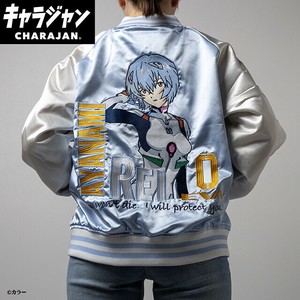 エヴァンゲリオン 綾波レイ スカジャン(L)　アウター レディース　メンズ