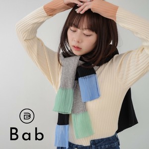 【予約販売】選べるネック：シアー使いリブニットトップス【9月22日〜10月20日出荷予定】2025期冬新作