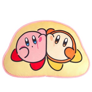 【予約 7/20頃発送予定】星のカービィ  play with ワドルディ マスコット ダイカットクッション なかよし