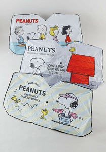 スヌーピー アンブレラ カーサンシェード　フロント カー用品 日除け 日よけ SNOOPY キャラクター