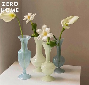 北欧風 簡約創意的 透明ガラス 花器 - 客間装飾 花挿し 擺件