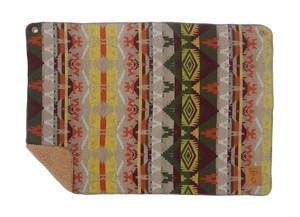 【9月上旬入荷予定】☆LUMBERブランケット　チマヨ　カーキL　150×220